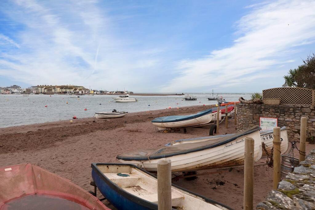 Beach Front Flat Shaldon With Parking Eksteriør billede